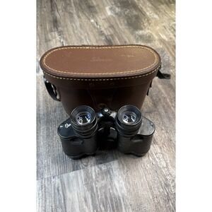 Vintage Binolux Binoculars 8x30 with Brown Stesco Case